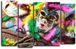 Модульная картина "Карнавал"