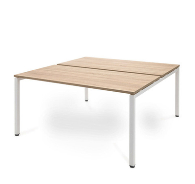 TOUR бенч 2 места 138х139 см ДУБ КАЛИФ/БЕЛЫЙ