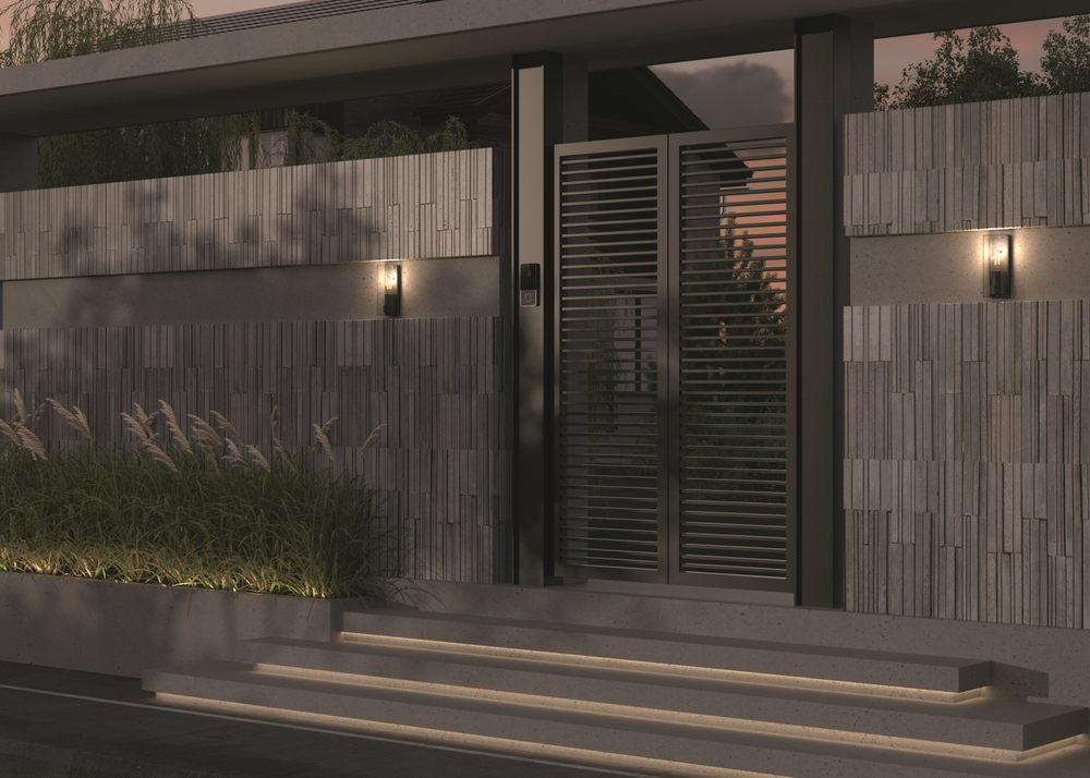 Уличный настенный светильник Outdoor O450WL-01GF