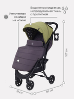 Коляска детская "LARGO STAR" RA054 Greek Olive