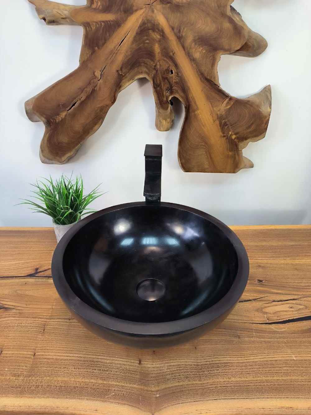 Раковина из андезита Bowl Black TinLip BA-65753 40*40*15