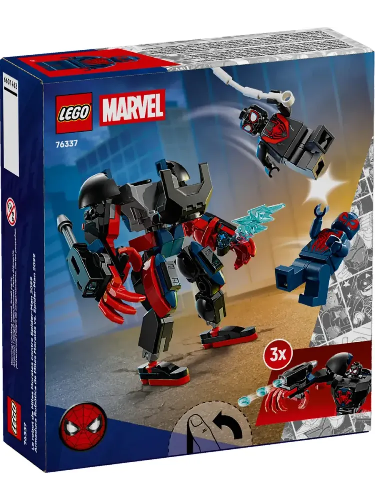 Конструктор Marvel 76337 Майлз Моралес против Человека-паука