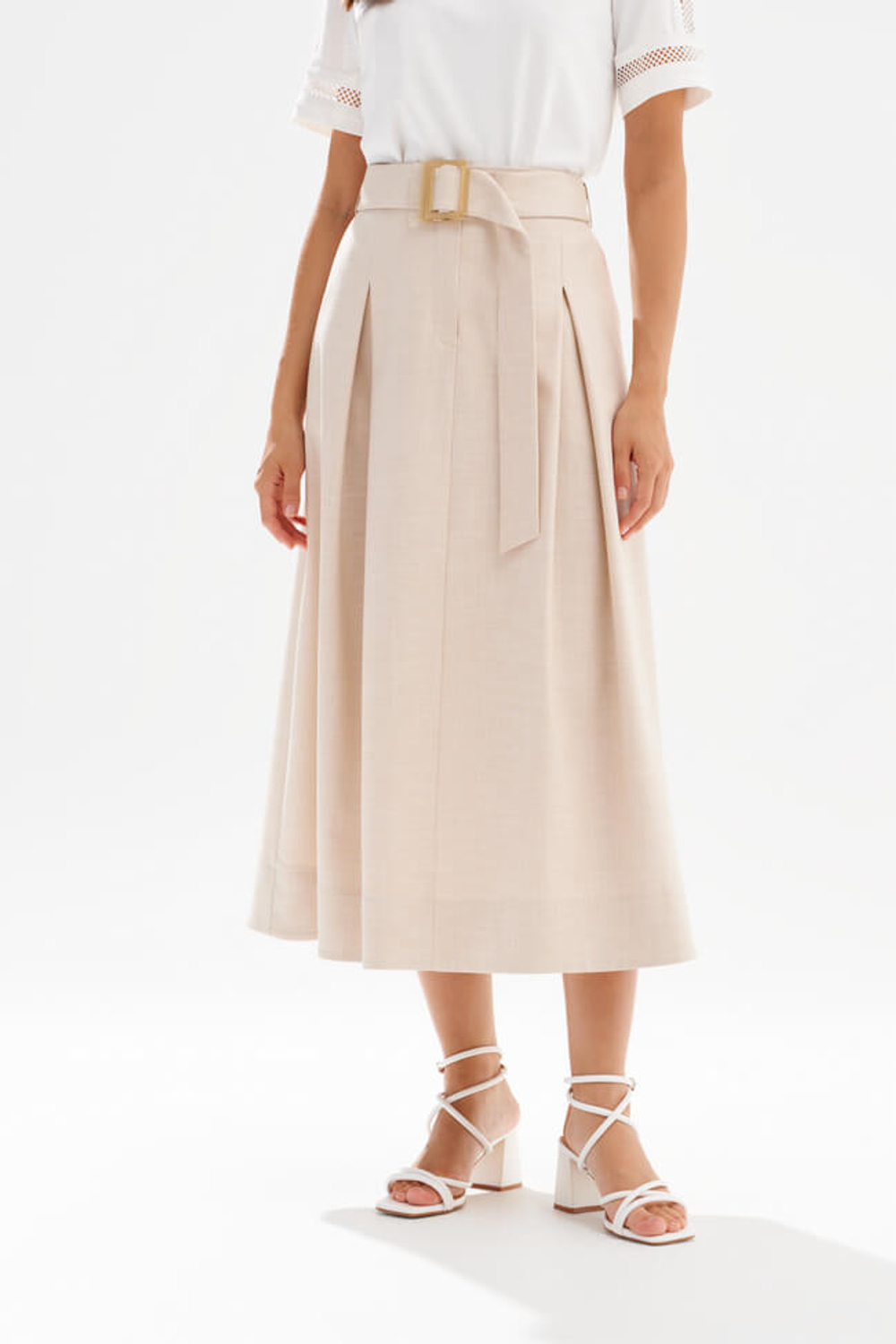 4953 Юбка женская (песочный)