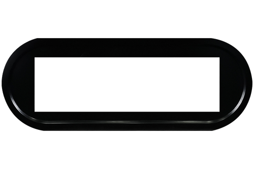 Каминокомплект Ellipse - Черный с очагом Vision 60 LOG LED