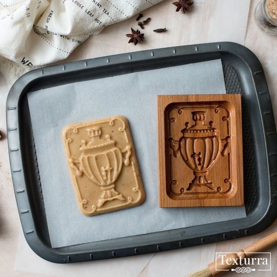 Пряничная доска Самовар