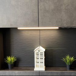 ULI-F41-9.5W4200K-DIM SENSOR IP20 SILVER Панель линейная светодиодная ультратонкая. с бесконтактным выключателем. 600х53х14мм. 540Lm. Серебристый. ТМ Uniel