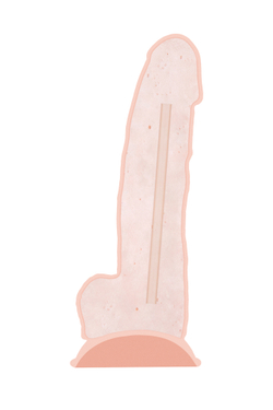 Фаллоимитатор RealStick Silicone Jake G, сайлекспан, телесный, 20,5 см