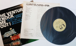 Винтажная виниловая пластинка LP The Ventures Knock Me Out (Japan 1978)
