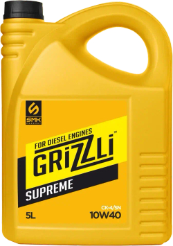 Моторное масло "Grizzli Supreme 10W-40"