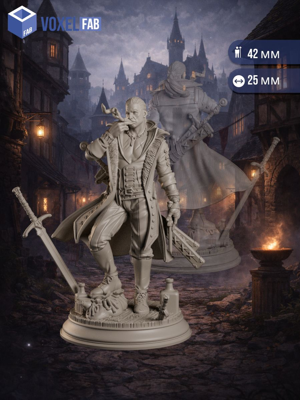 Синдикат Магия и Порох миниатюры для настольных игр РНИ, ДнД