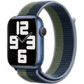 Apple Sport Loop for Apple Watch 42|44|45|49mm Abyss Blue/Moss Green (Бездонный синий/Зеленый мох) ML313ZM/A