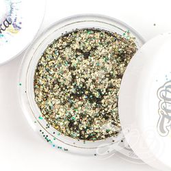 Zoo nail Глиттер голографический Магия Блеска 1249 оливковый, 2гр