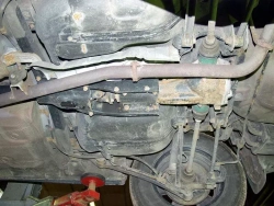 Защита редуктора (2,5 мм, сталь) для Subaru Forester 2002-2008 (V = 2.0; 2.5), Subaru Impreza 2003-2008 (V = 1.6; 1.8; 2.0; 2.5) Sheriff.22.0568