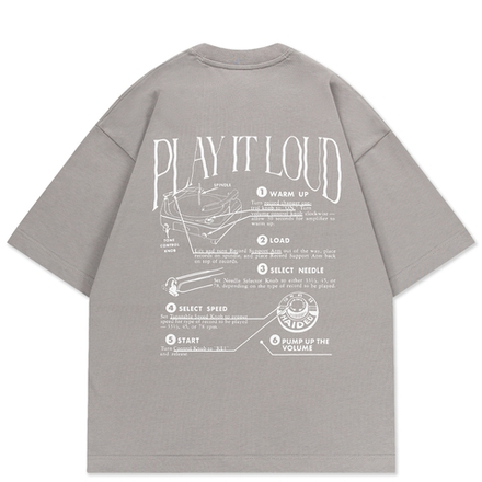Футболка Haided Loud RLXD HW TEE, Серый