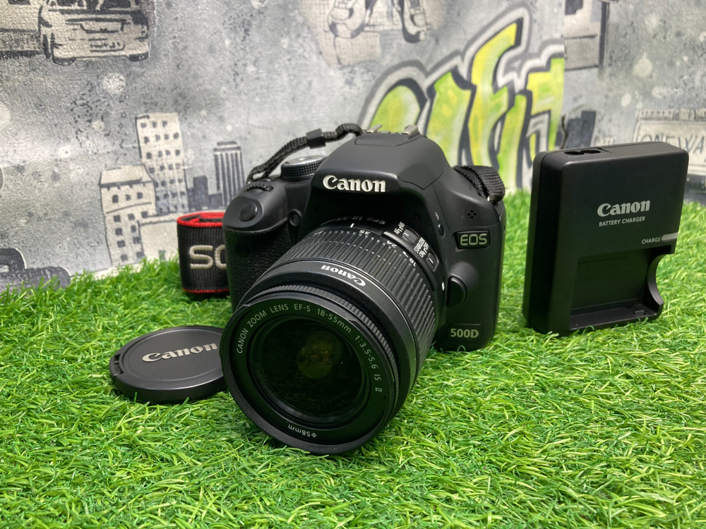 Canon 500D kit 18-55 mm 3.5-5.6 IS II 15700 кадров