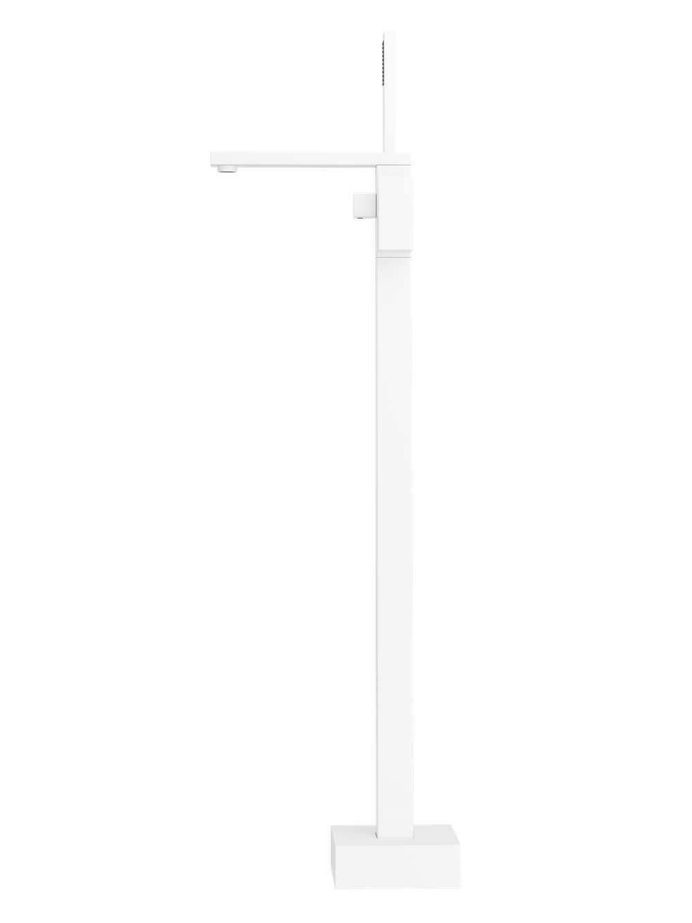Напольный смеситель для ванны с душем STWORKI Карлстад S35130WH матовый белый
