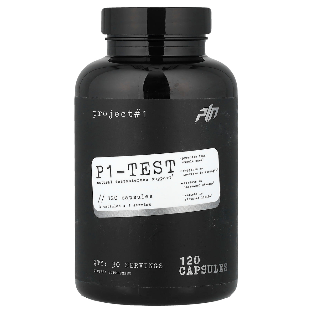 Project 1 Nutrition, P1-Test, 120 капсул
