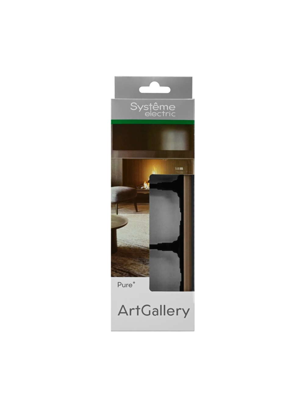 Рамка 3-м ArtGallery Pure органич. стекло шампань SE GAL320503