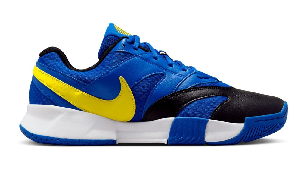 Мужские кроссовки теннисные Nike Court Lite 4 - racer blue/lightening/white/black