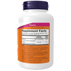 Now Foods Sodium Ascorbate 227 grams, Аскорбат Натрия , Витамин C