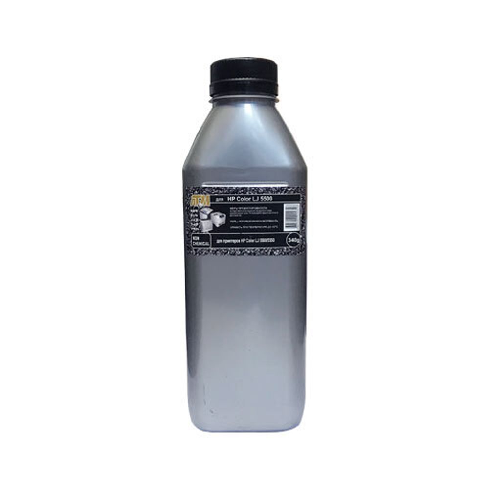 Тонер для HP Color LJ 5500/5550 (фл,340,ч,Chemical) Silver ATM