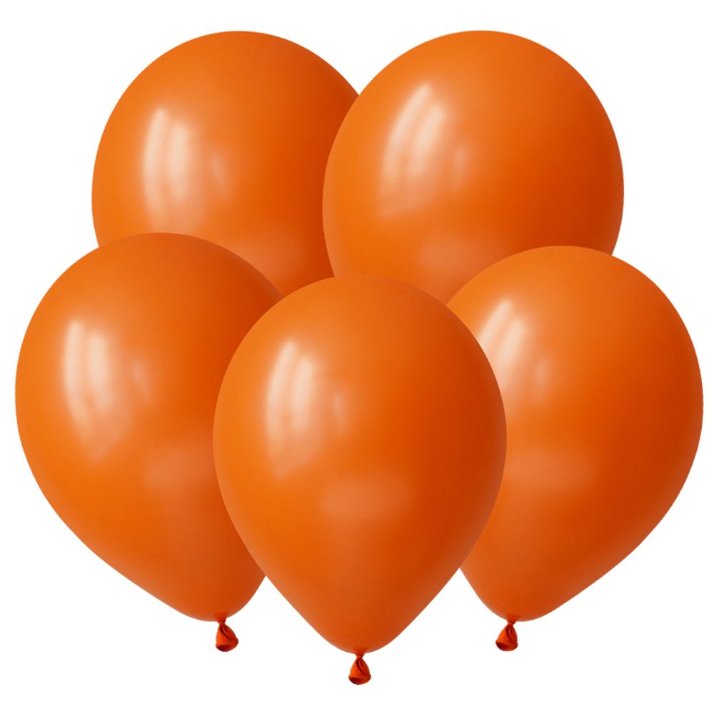 Шар 5&quot; Оранжевый пастель/ Orange деко