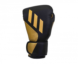 Перчатки боксерские Speed Tilt 350 черно-золотые SPD350VTG