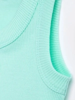 Майка для девочки в рубчик