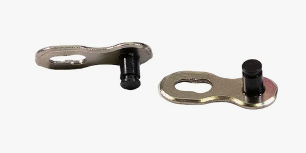 Замок цепи TRIX для 9ск., двухсоставной, 1/2"х11/28", пин 7,6мм, серебристый (50)