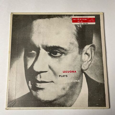 Винтажная виниловая пластинка LP Lecuona Plays Lecuona (Cuba Куба 1958)