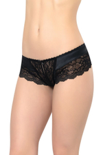 Эротические трусики с доступом (Размер: M) (Цвет: черный)