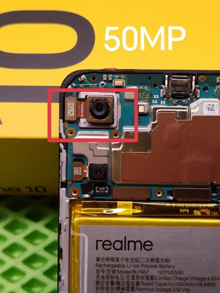 Realme 10 4G (RMX3630) / камера основная задняя (50MP) (ORIG-SP
