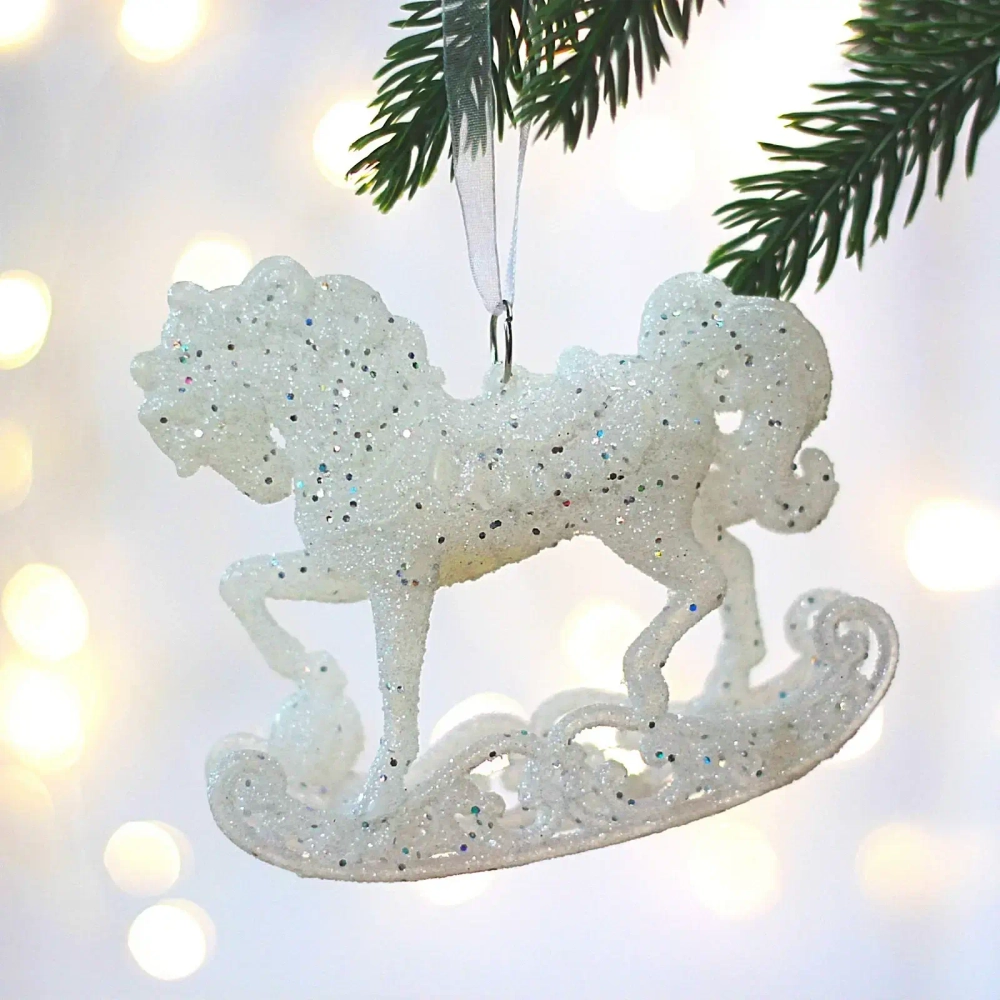 Подвеска «Стук копытца» 10*10 см, Белый