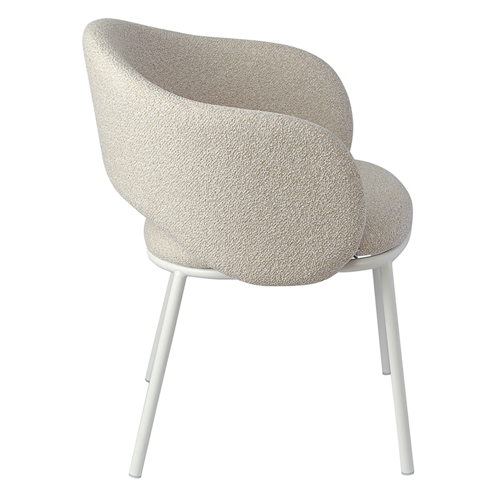 Стул Bergenson Bjorn Coastal, букле, крем-брюле