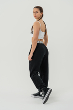 СПОРТИВНЫЕ GYM SWEATPANTS MUSCLE MOMMY 623 ЧЕРНЫЕ
