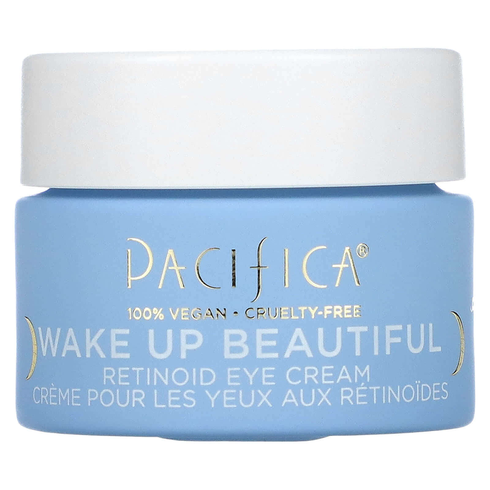 Pacifica, Wake Up Beautiful, крем для кожи вокруг глаз с ретиноидами, 15 мл (0,5 жидк. унц.)