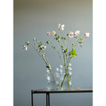 Ваза swell, 22 см, прозрачная