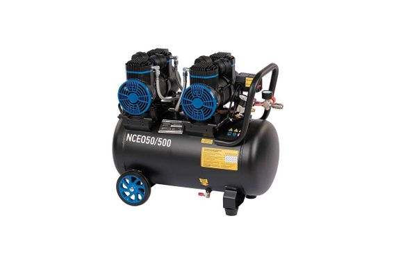 Компрессор безмасляный 220В, ресив. 50л, 500 л/мин NORDBERG NCEO50/500
