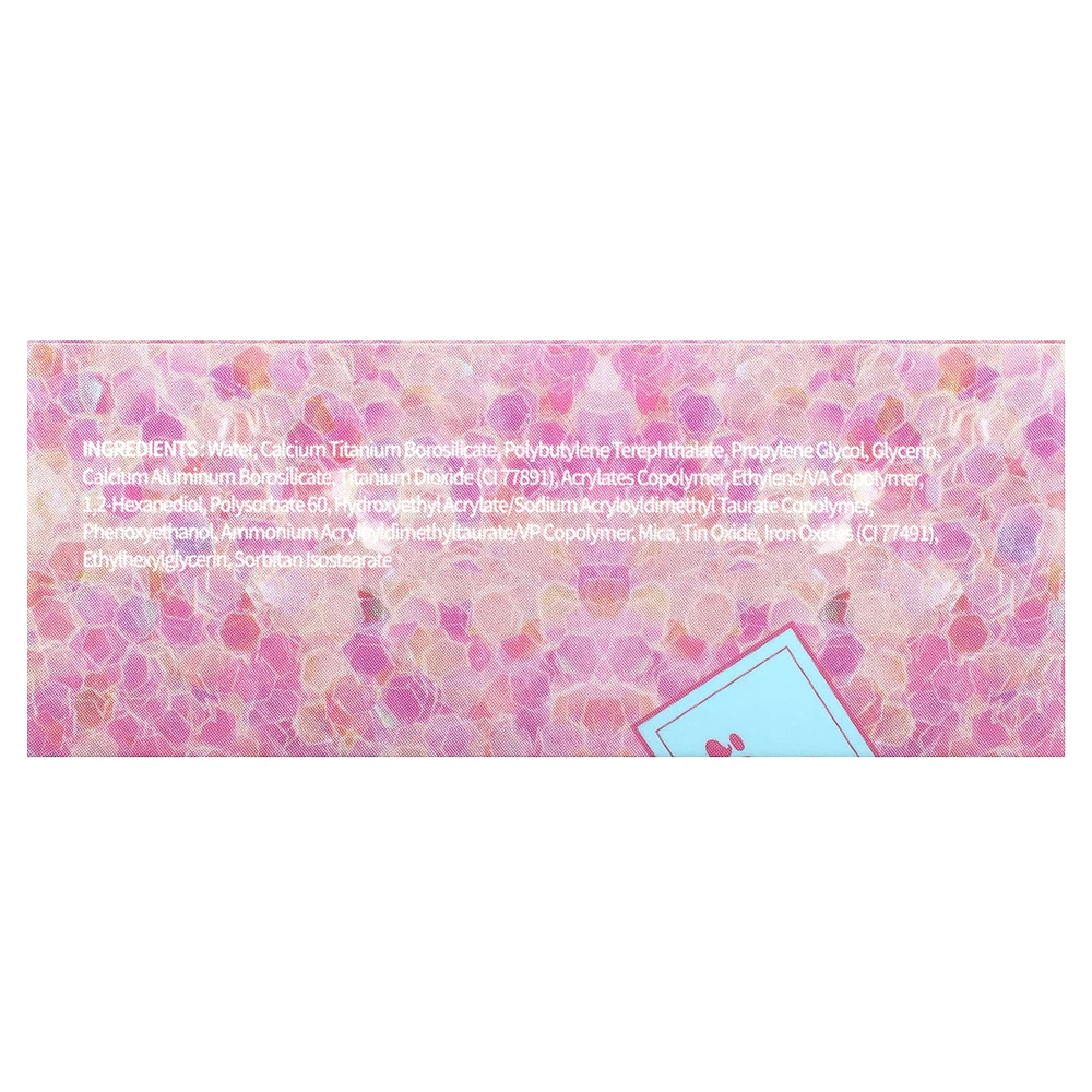 Colorgram, молочные тени, блестящий оттенок, 14 холодный розовый, 3,2 г (0,11 унции)