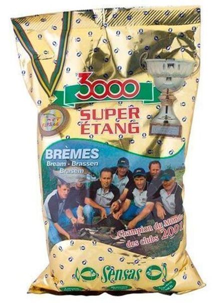 Прикормка Sensas 3000 Super ETANG Bremens 1кг