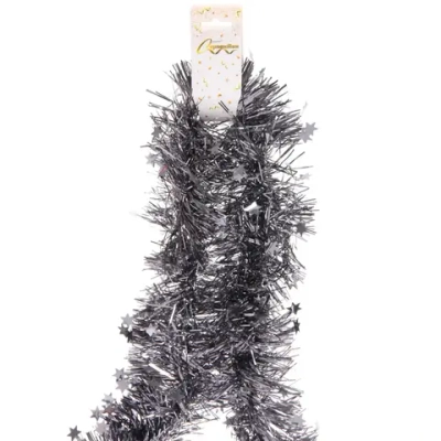 Мишура «Звёздный путь» 2 м 10 см, Графит