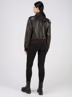 Кожаная куртка демисезонная