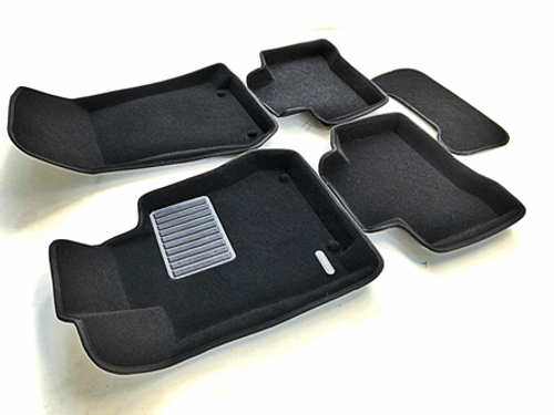 Коврики салона для MERCEDES X253 (GLС-Class) (2016-) Euromat 3D Business черные. Арт. EMC3D-003518