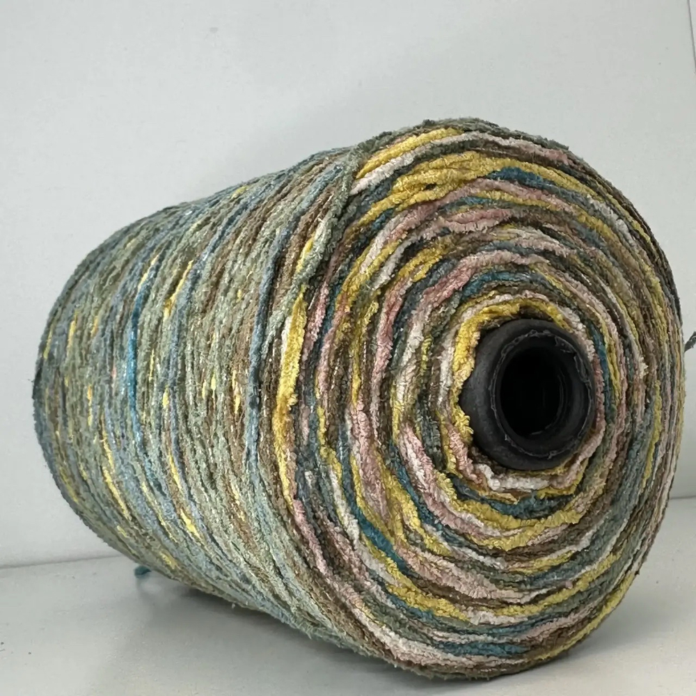 MERYLEBONE - Luxury Selection by Ri.Go; 90% шёлк, 10% п/а; 270м/100гр; col.378, цвет: бирюзовый, желтый, хаки, розовый ; S711