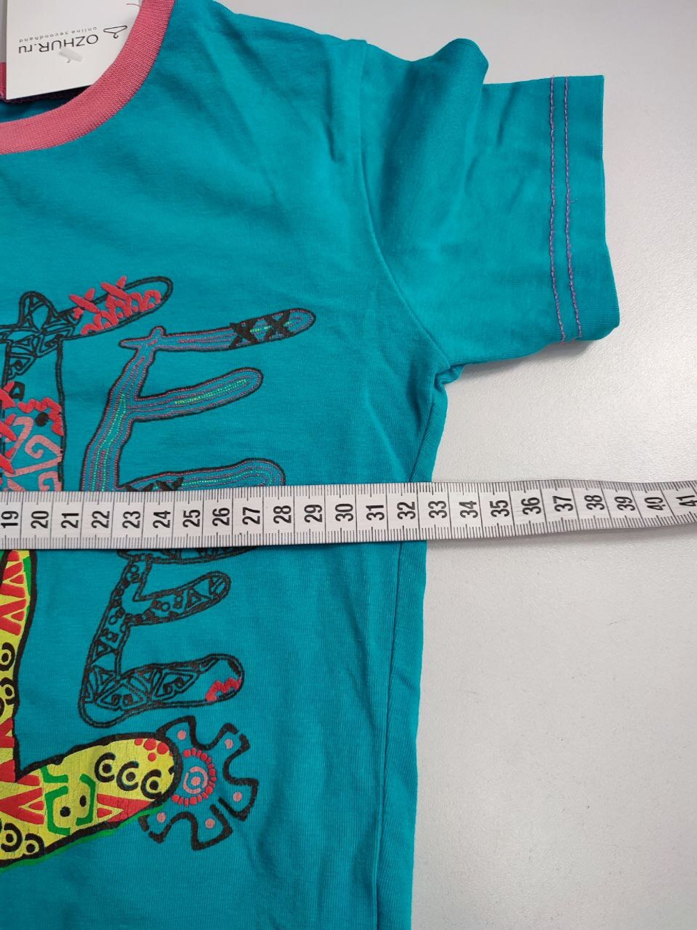 Футболка яркая на 8 лет