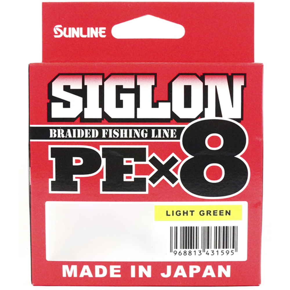 Плетенка Sunline Siglon PE X8 (150м), Light Green
