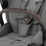 Коляска Cybex Priam IV Rosegold complete Cloud T Mirage Grey Plus Base T 3 в 1 Mirage Grey
