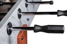 Игровой стол - футбол "Japandi" серо-коричневый