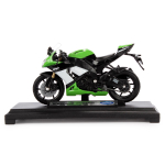 Мотоцикл ин. мет. 1:18 "2009 Kawasaki Ninja zx-10r" в коробка 12809PW (Kinsmart)