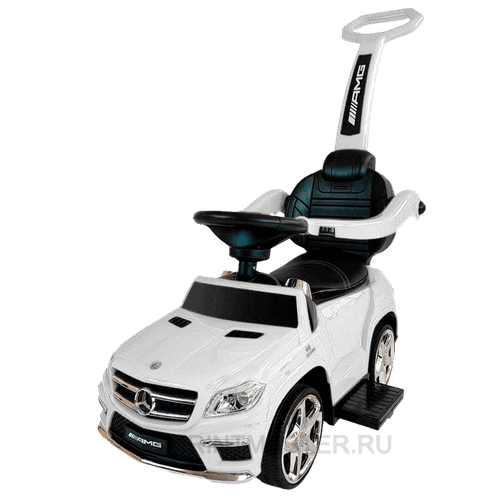 Детский толокар/каталка "MERCEDES-BENZ GL63",белый